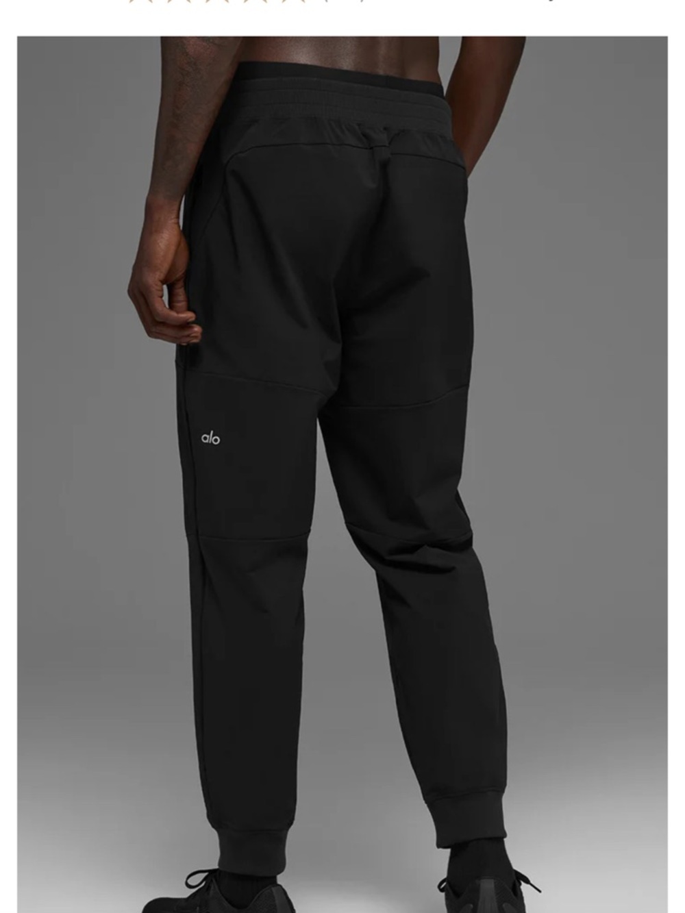 ALO Yoga Men's Co-Op Pants Olive Green - Picture 7 of 7
